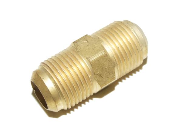 UNION BRASS 1/4 MSAE X 1/8 MBSP COPPER PIPE & FITTINGS FLARE UNIONS