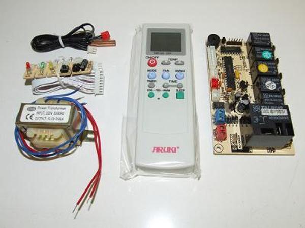 UNI AC REMOTE WTH PCB BOARD 1HP MAX