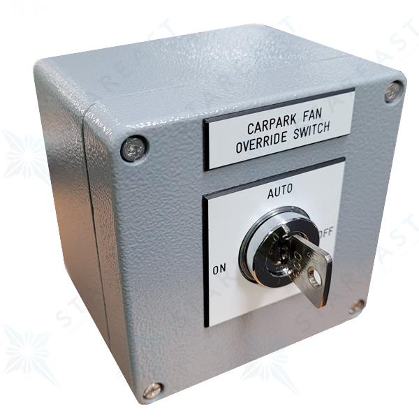 Override Box FIREMANS OVERRIDE CONTROL BOX 003 KEY MECHANICAL SERVICE EQUIPMENT